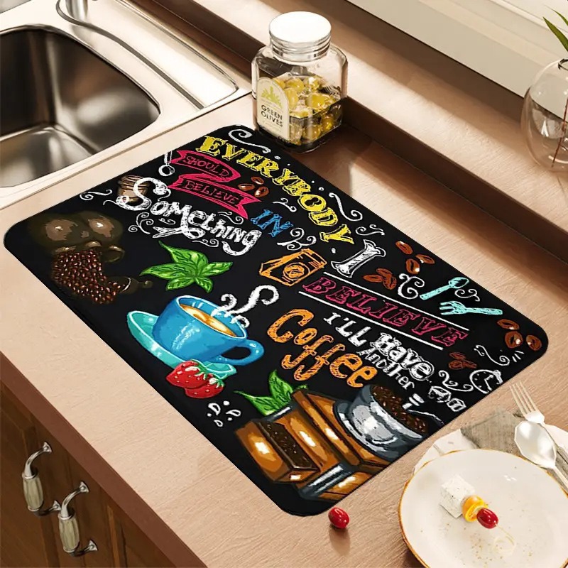 Tapis de séchage de cuisine cr - Bar Mat Rubber avis et prix